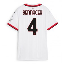 AC Milan Ismael Bennacer #4 Bortedrakt Kvinner 2024-25 Kortermet